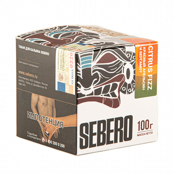 Табак для кальяна Sebero 100г А в наличии. Якутск. Купить сейчас! XB store