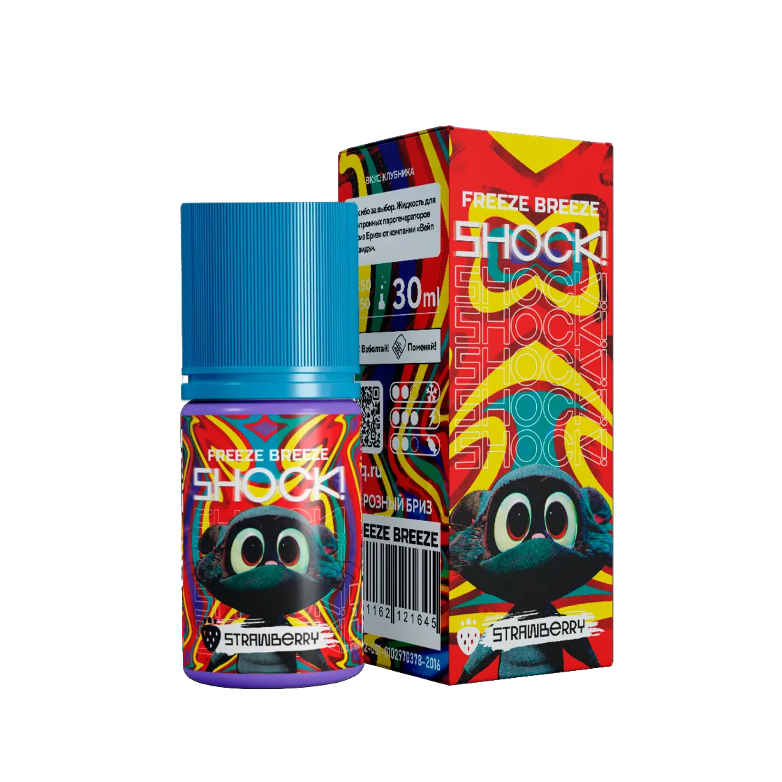 Ж_Freeze Breeze Shock Salt (30мл) в наличии. Якутск. Купить сейчас! XB store