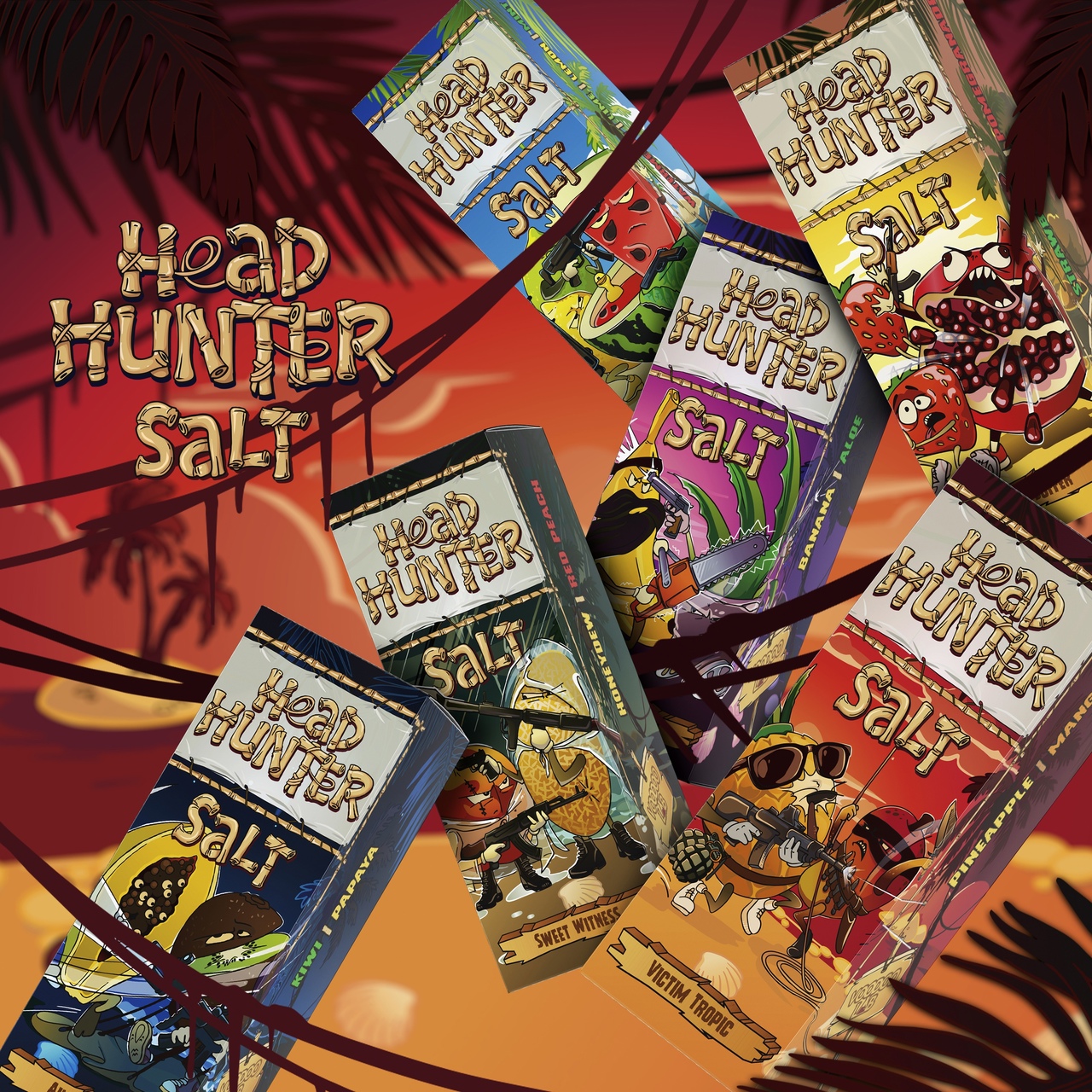 Ж_HEAD HUNTER Salt (30мл) в наличии. Якутск. Купить сейчас! XB store