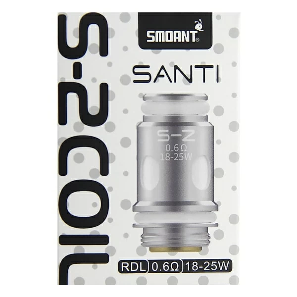 Испаритель Smoant Santi S-2 0.6Ом в наличии. Якутск. Купить сейчас! XB store