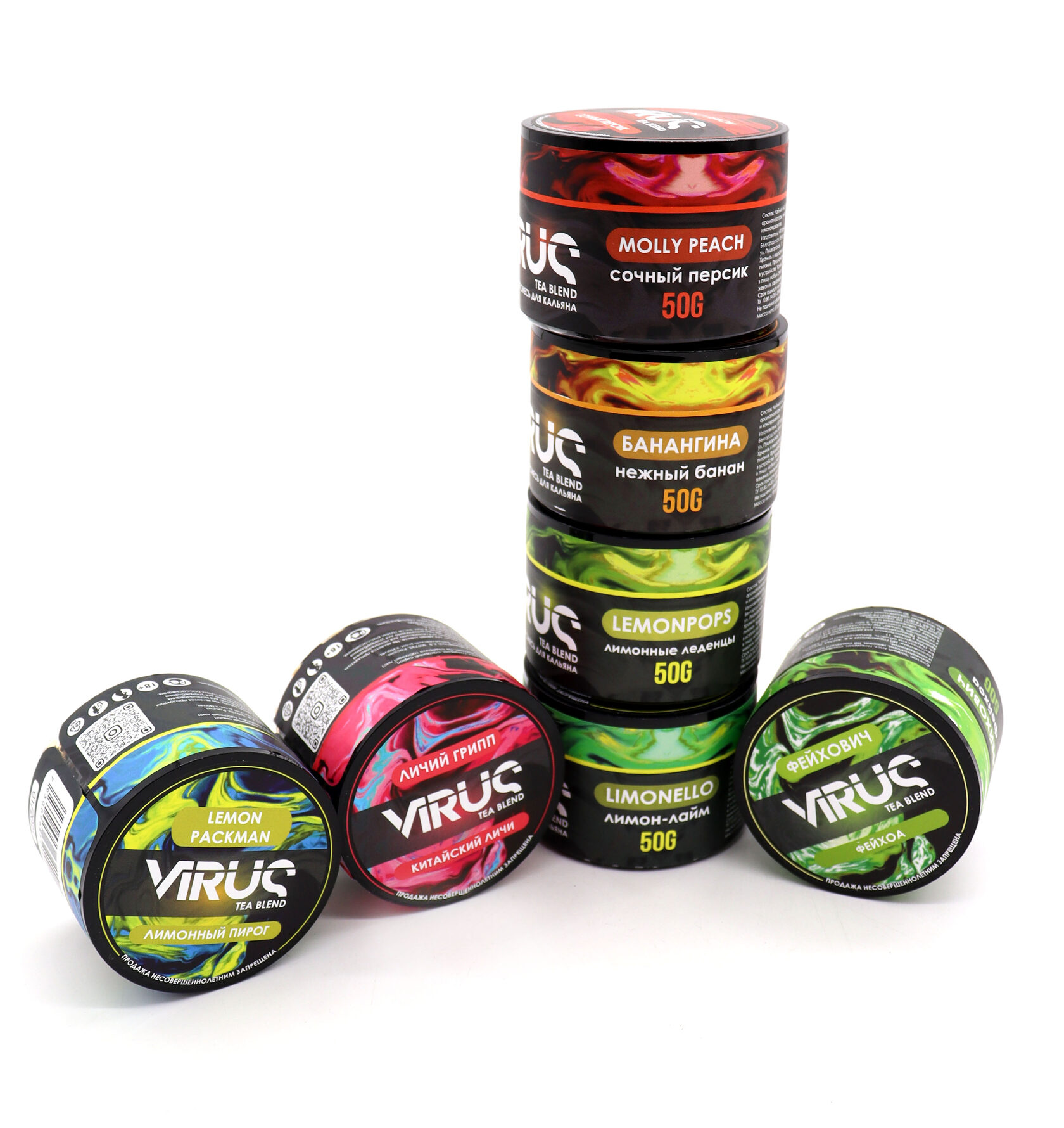 Чайная смесь Virus 50г в наличии. Якутск. Купить сейчас! XB store