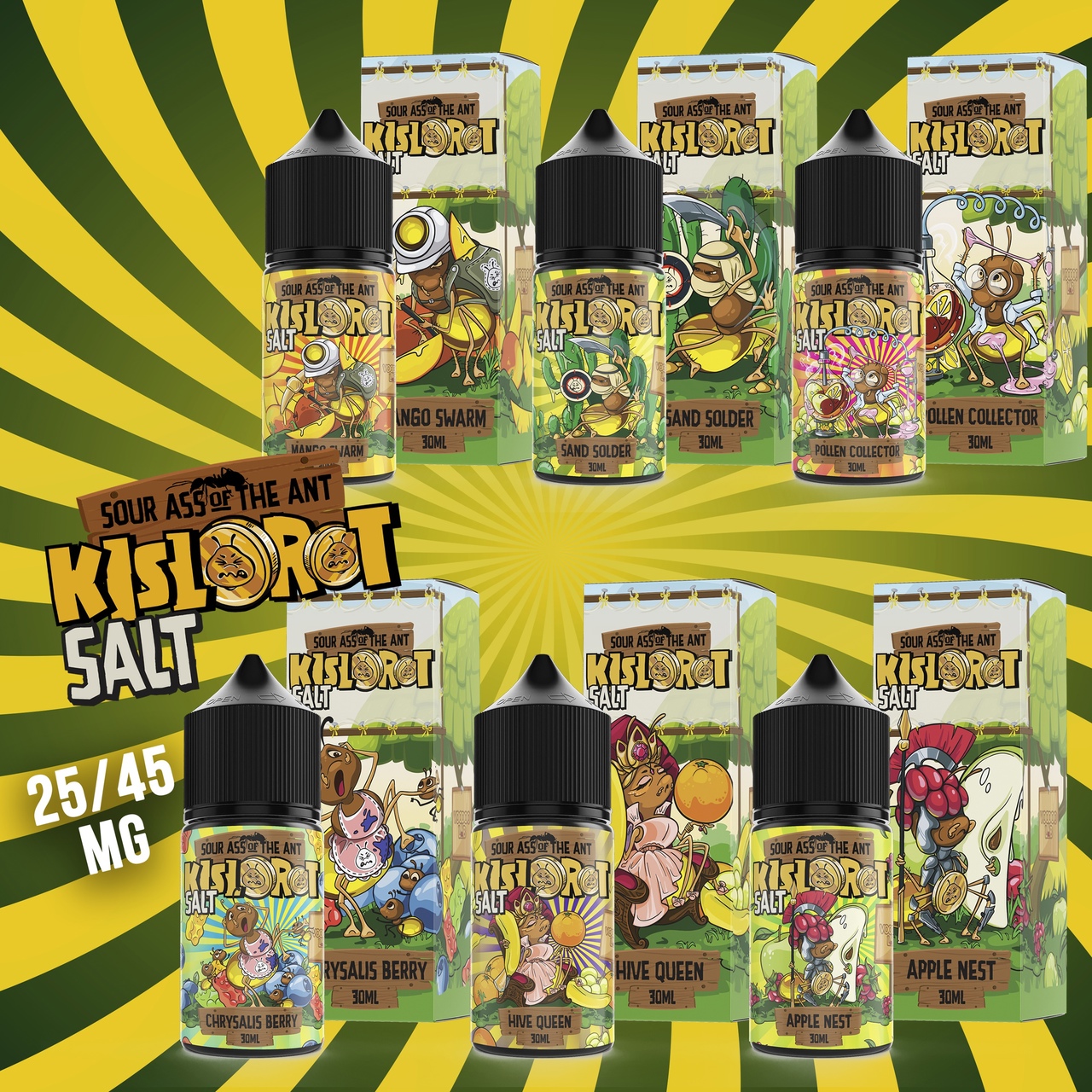 Ж_KISLOROT Salt (30мл) в наличии. Якутск. Купить сейчас! XB store