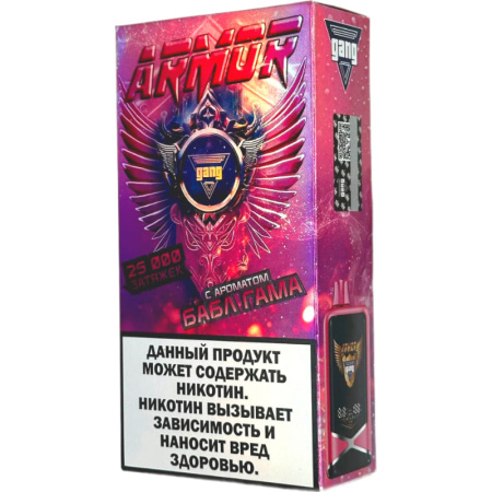 Электронная сигарета GANG ARMOR (до 25000тяг)