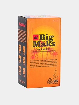 Уголь для кальяна Big Maks 1кг 22мм