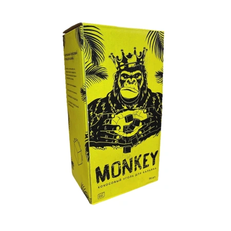Уголь для кальяна Monkey 1кг 22мм в наличии. Якутск. Купить сейчас! XB store