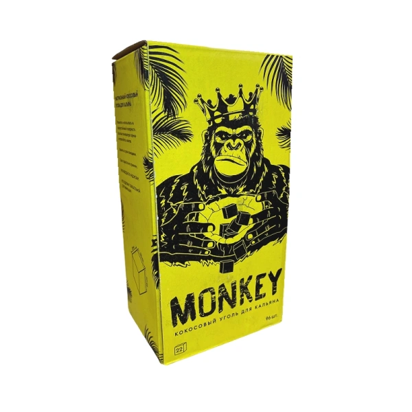 Уголь для кальяна Monkey 1кг 22мм в наличии. Якутск. Купить сейчас! XB store