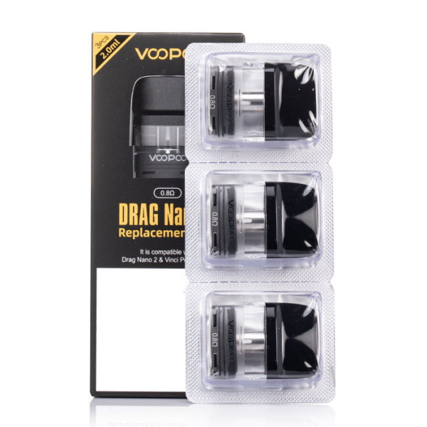 Картридж Voopoo Drag Nano 2 Pod/Vinci Pod 2ml 0.8ohm в наличии. Якутск. Купить сейчас! XB store