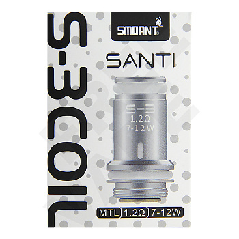 Испаритель Smoant Santi S-3  1.2Ом в наличии. Якутск. Купить сейчас! XB store