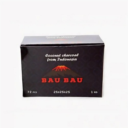 Уголь для кальяна Bau Bau 1кг 25мм в наличии. Якутск. Купить сейчас! XB store
