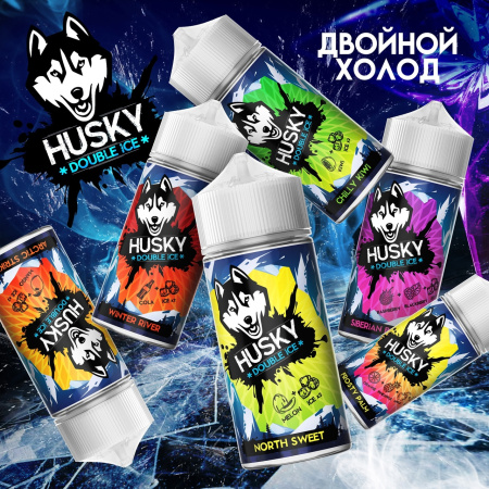 Ж_HUSKY DOUBLE ICE Salt (30мл) в наличии. Якутск. Купить сейчас! XB store