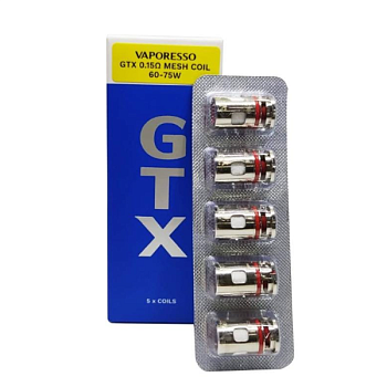 Испаритель VAPORESSO GTX 0.15Ohm в наличии. Якутск. Купить сейчас! XB store