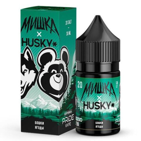 Ж_HUSKY & МИШКА Salt (30мл) в наличии. Якутск. Купить сейчас! XB store